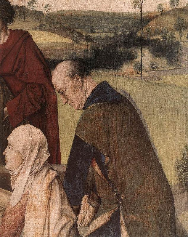 BOUTS, Dieric the Elder The Entombment (detail) fg